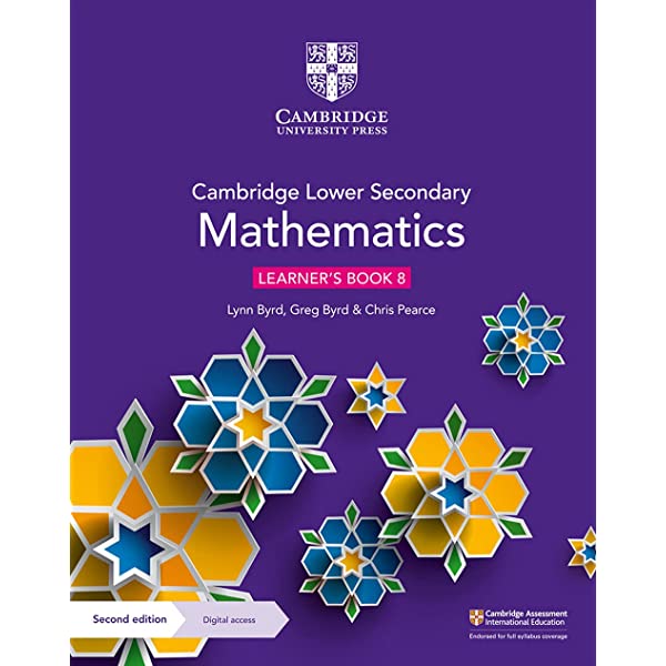 CAMBRIDGE LOWER SECONDARY MATHEMATICS LEARNER’S BOOK 8
