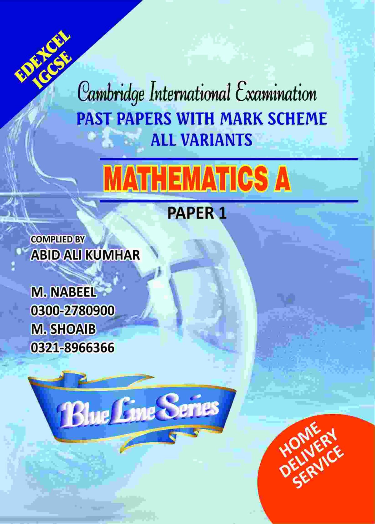Mathmatics Paper Edexcel igcse mathematics A paper1h – KitabMehal