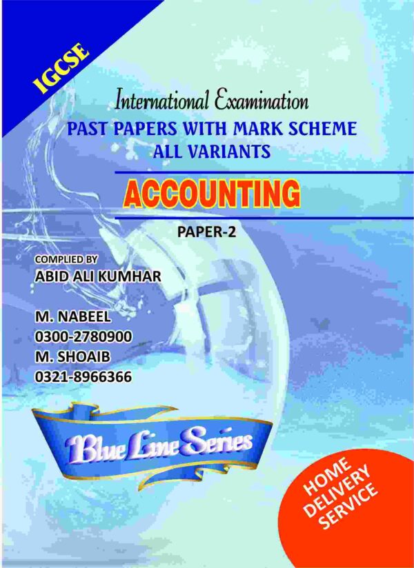 Igcse accounting paper 2
