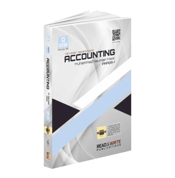 Article no. 101 O Level / IGCSE Accounting P-1 Topical Past papers Read & Write