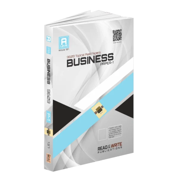 Article no. 137 A Level Business Paper 1 Topical Past Paper Read & Write