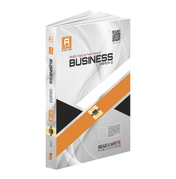 Article no. 138 A Level Business P-2 Topical Past Paper Read & Write