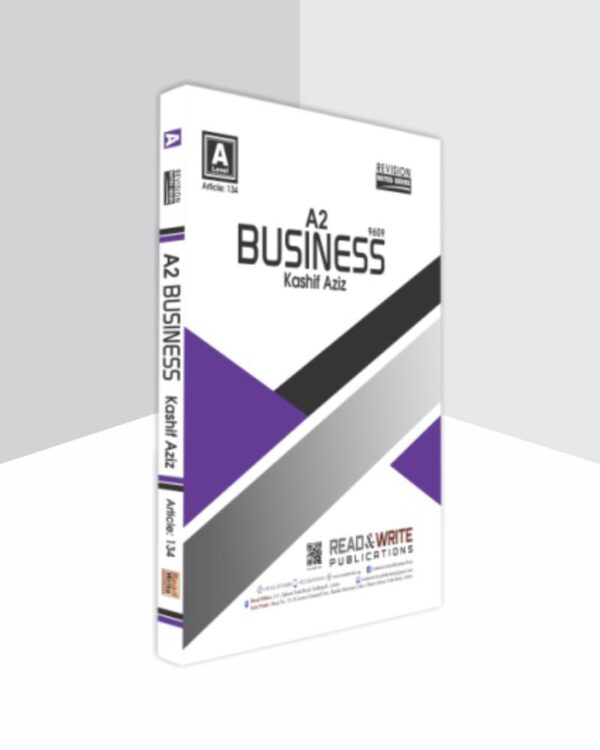 Article no. 134 A2 Level Business Revision Notes Series by Kashif Aziz Read & Write