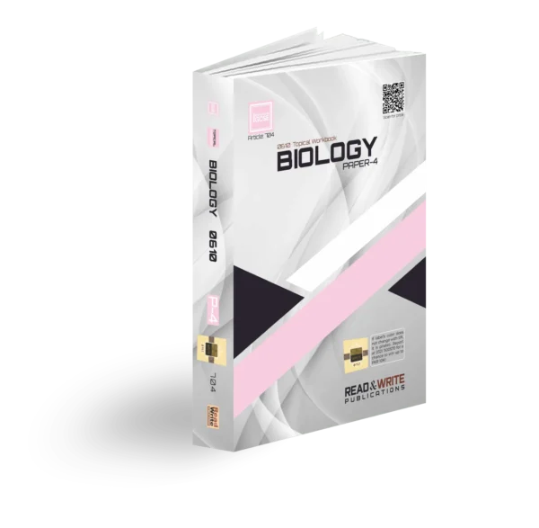 Article no. 704 IGCSE Biology P-4 Topical Workbook Read & Write