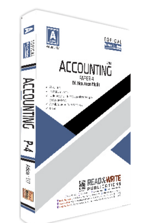 Article no. 117 A Level Accounting Paper 4 Topical Yearly Read & Write