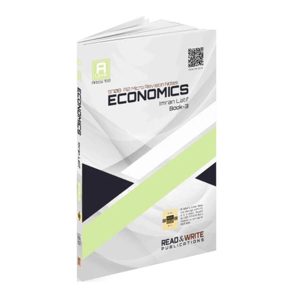 Article no. 159 A2 Level Micro Economics Book 3 Revision Notes Series Imran Latif