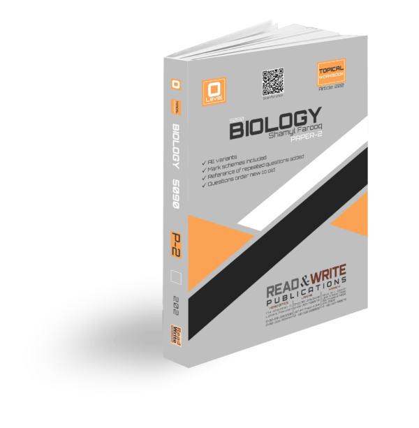 Article no. 202 O Level Biology Topical Workbook Read & Write