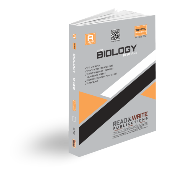 Article no. 212 A Level Biology Paer 2 Topical Workbook Read & Write