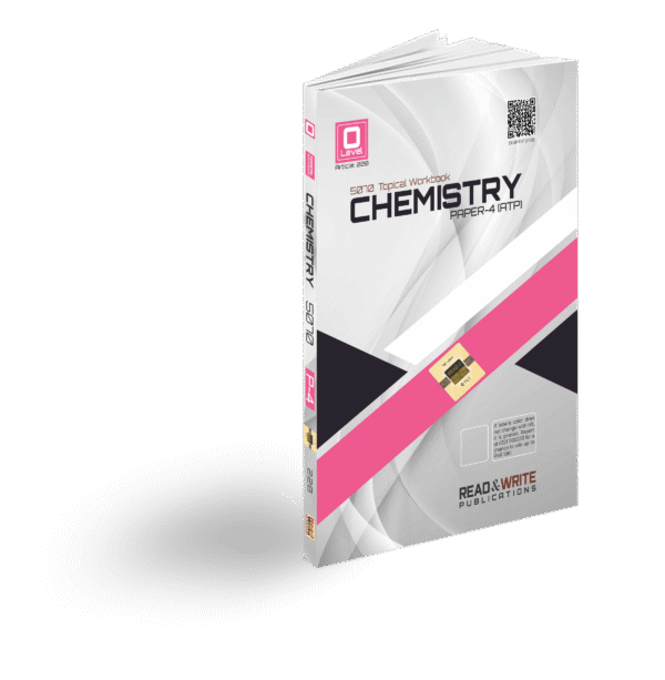Article no. 228 O Level Chemistry Paper 4 (ATP) Topical Workbook Read & Write