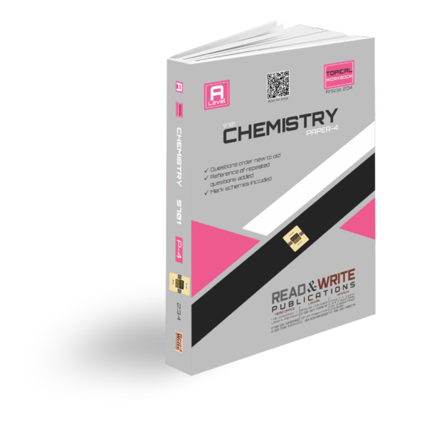 Article no. 234 A Level Chemistry Paper 4 Topical Workbook Read & Write