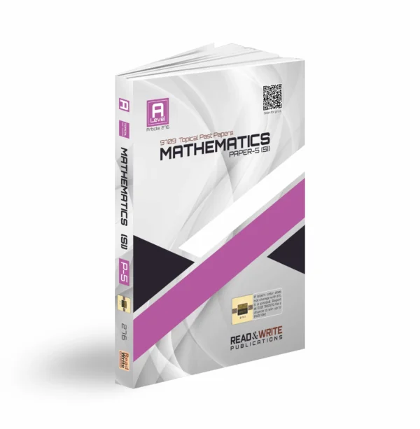 Article no. 276 A Level Mathematics Paper 6 (S1) Topical Past Papers Read & Write