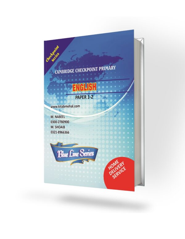 Cambridge Checkpoint Primary English Paper 1-2 Yearly Unsolved Past Papers (Blue Line Series)