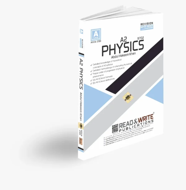 Article no. 299 A Level / A2 Physics Revision Notes 9702 By Abdul Hakeem Khan
