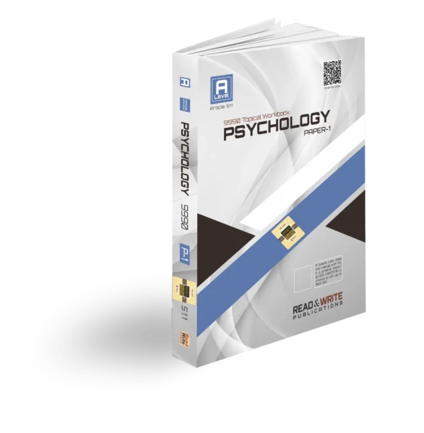 Article no. 511 A Level Psychology Paper-1 Topical Workbook